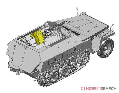 DAS WERK Ĵ DW35029 le.SPW Sd.Kfz.250/1 B(Neu)Ĵ-