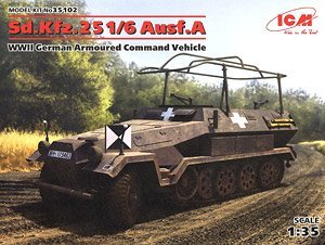 ICM Ĵ 35102 35644 Sf.Kfz.251/6 Ausf.AԱ