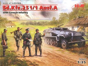 ICM Ĵ 35103 Sd.Kfz.251/1 Ausf.A¹