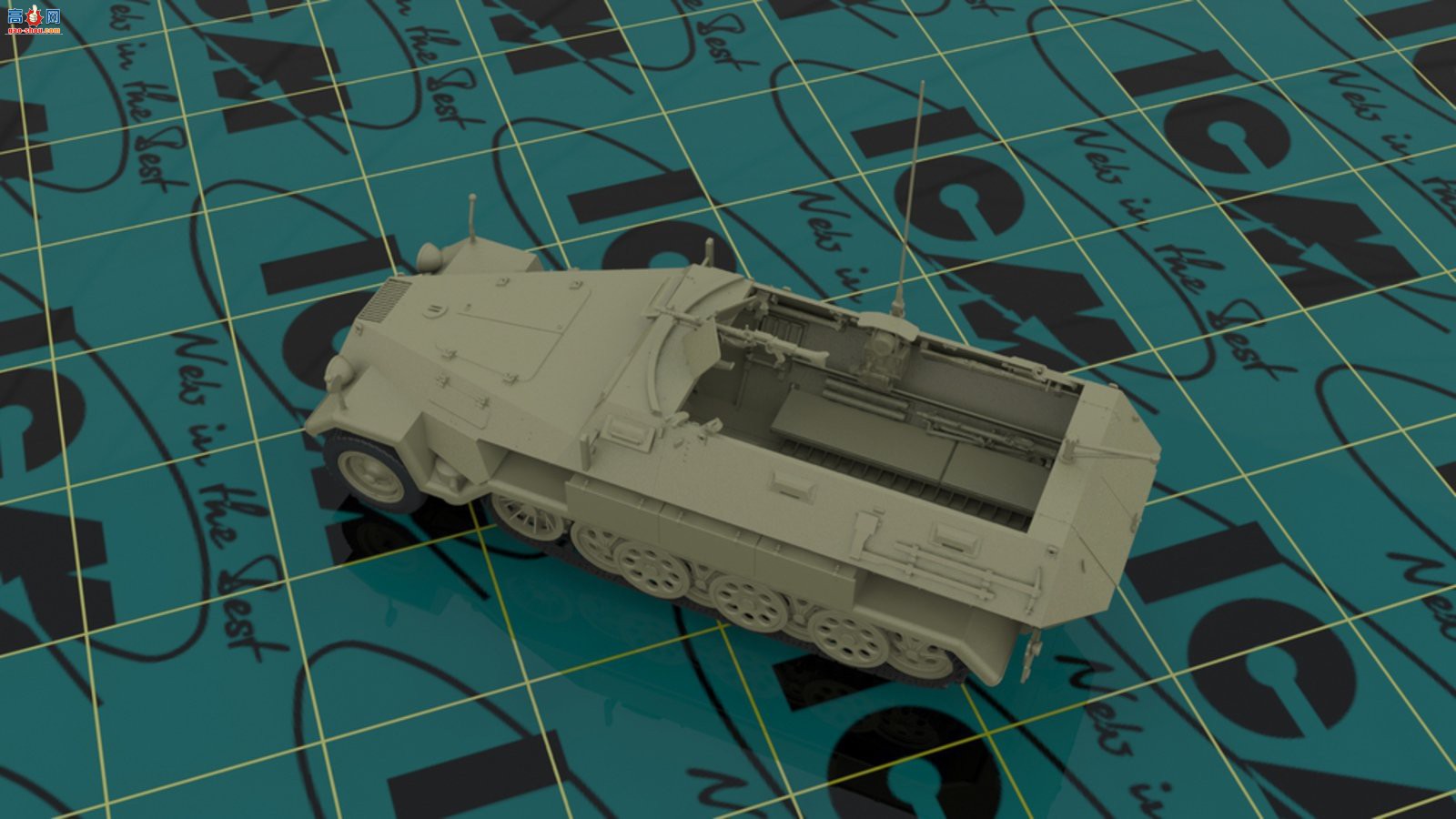 ICM ���Ĵ� 35103 Sd.Kfz.251/1 Ausf.A��¹�����