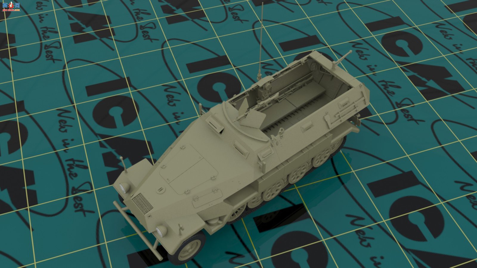 ICM ���Ĵ� 35103 Sd.Kfz.251/1 Ausf.A��¹�����