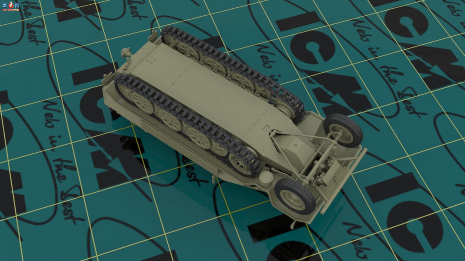 ICM ���Ĵ� 35103 Sd.Kfz.251/1 Ausf.A��¹�����