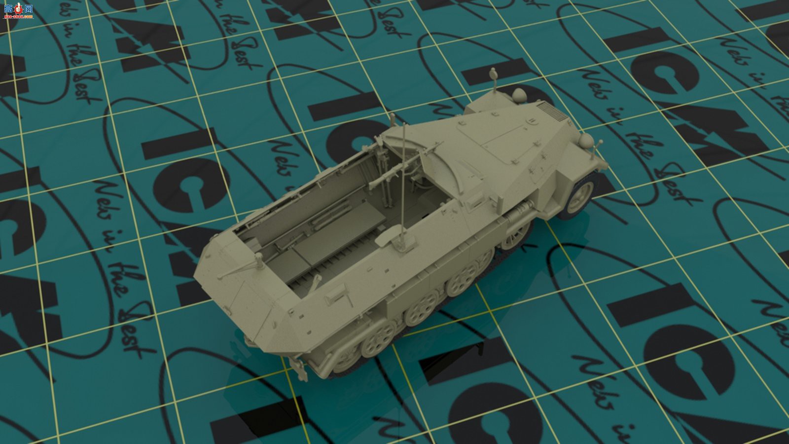 ICM ���Ĵ� 35103 Sd.Kfz.251/1 Ausf.A��¹�����