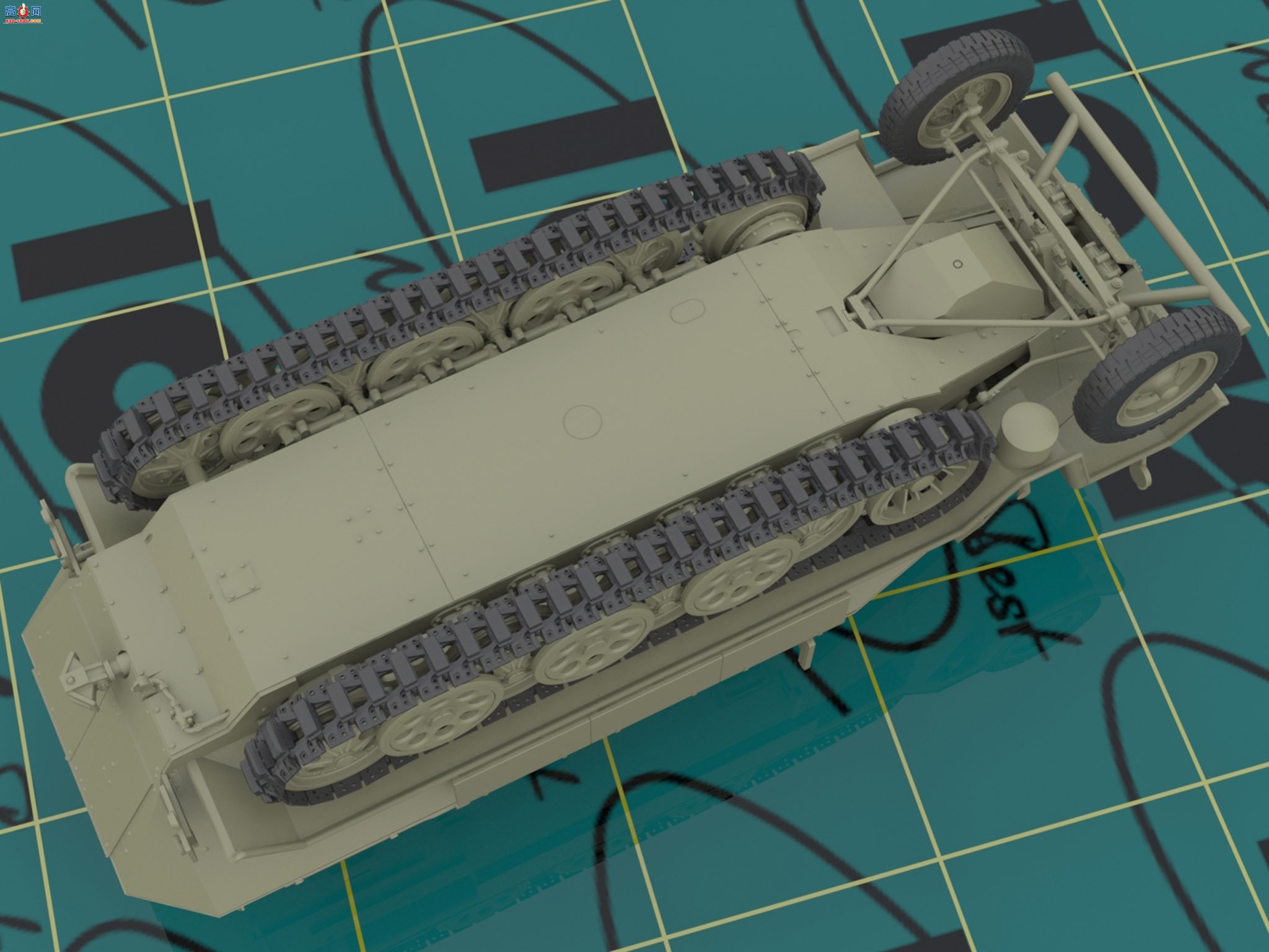 ICM Ĵ 35104 Sd.Kfz.251/6 Ausf.AԱ