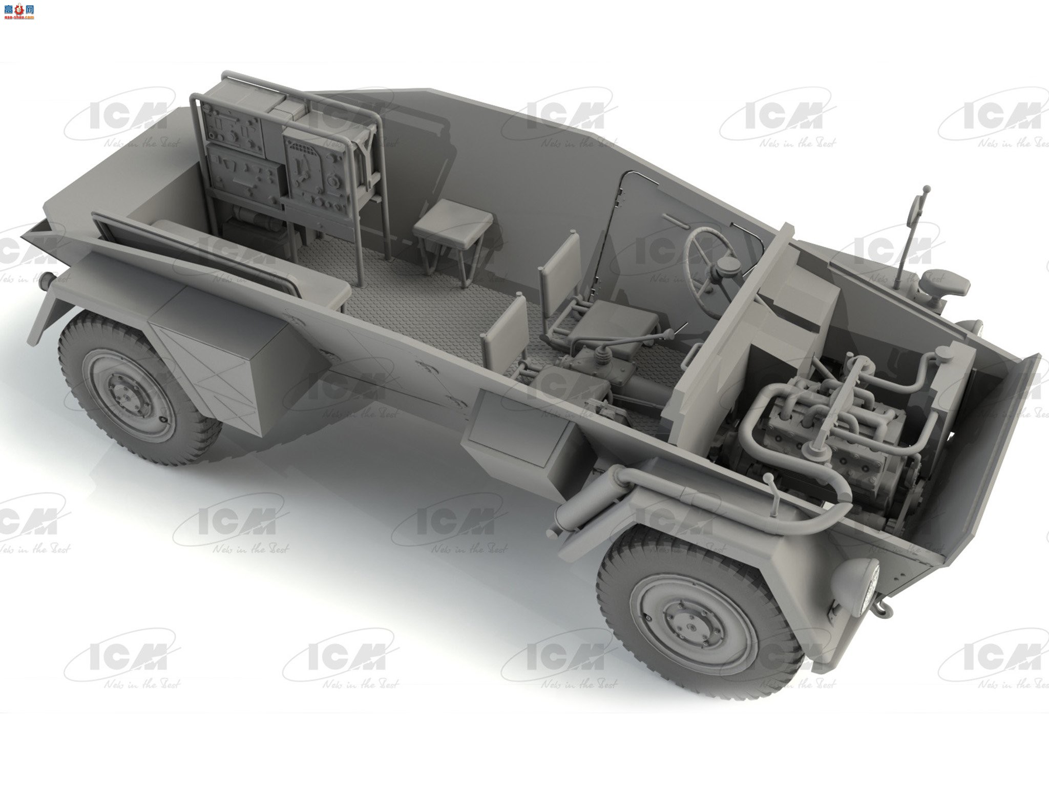 ICM װ�׳� 35111 Sd.Kfz.247 Ausf.B ���Ա