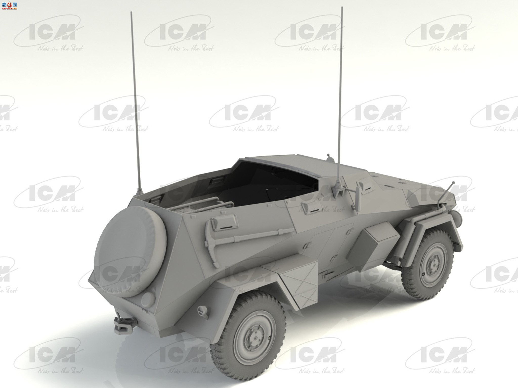 ICM װ�׳� 35111 Sd.Kfz.247 Ausf.B ���Ա