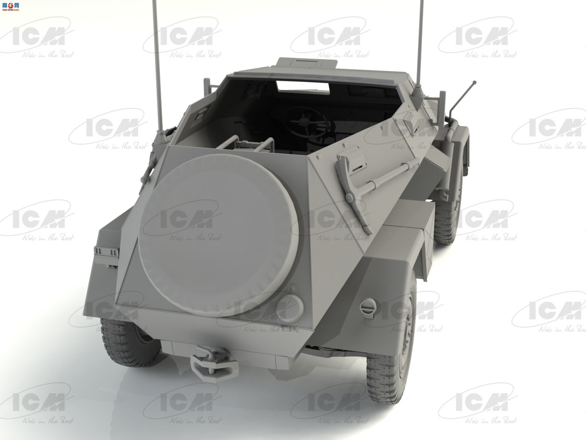 ICM װ�׳� 35111 Sd.Kfz.247 Ausf.B ���Ա