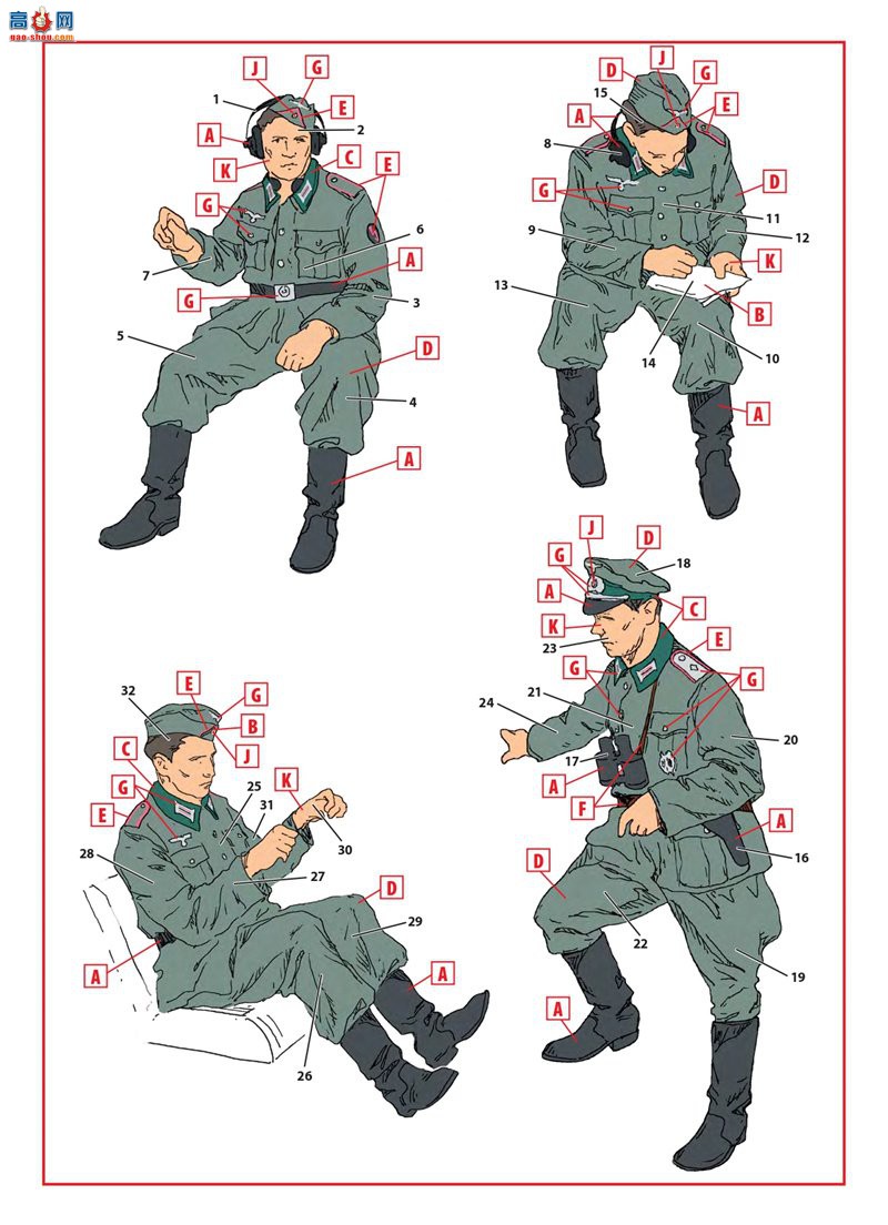 ICM װ�׳� 35111 Sd.Kfz.247 Ausf.B ���Ա