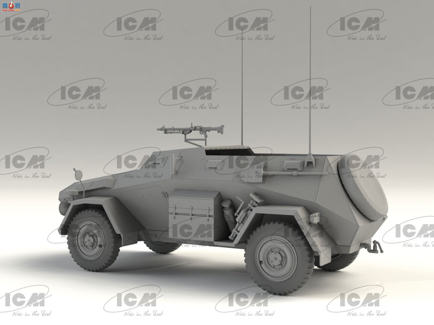 ICM װ׳ 35112 Sd.Kfz. 䱸 MG 34 ǹ 247 Ausf.B