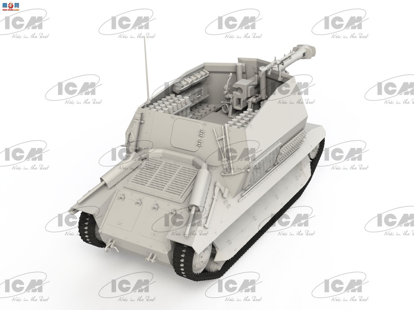 ICM  35340 ս¹ 10.5cm leFH 16(Sf) auf װ׳ FCM36 (f)