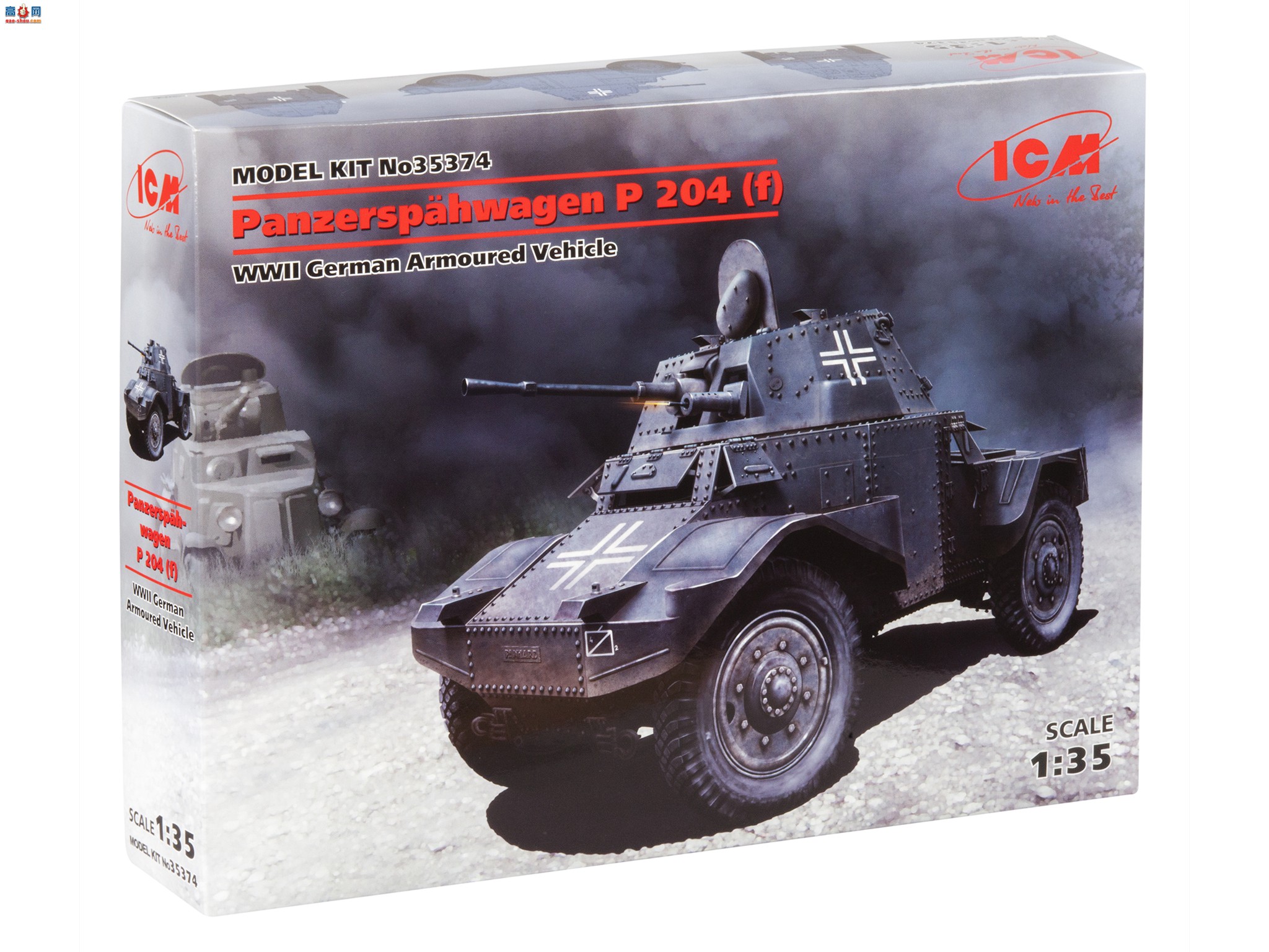 ICM װ׳ 35374 Panzersp&amp;#228;hwagenP 204(f)ս¹װ׳