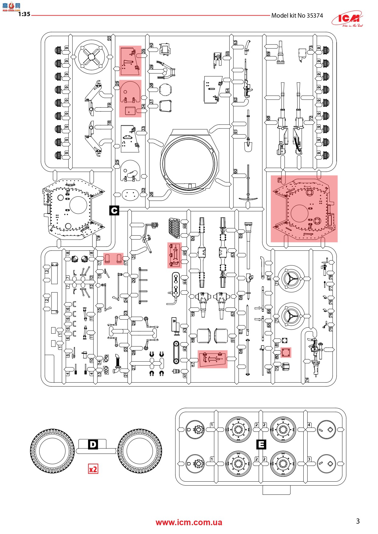 ICM װ׳ 35374 Panzersp&amp;#228;hwagenP 204(f)ս¹װ׳