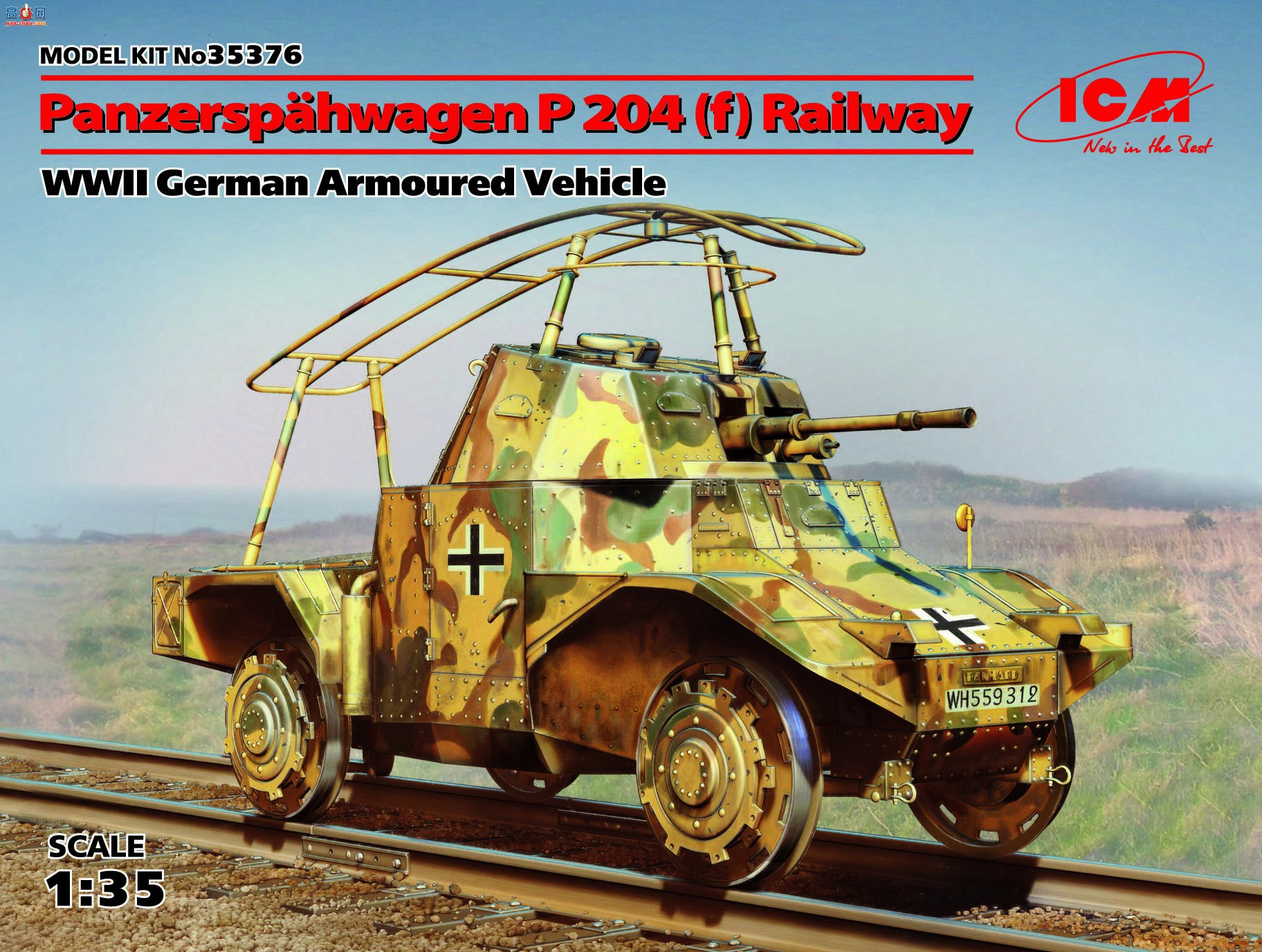 ICM װ׳ 35376 Panzersp&amp;#228;hwagenP 204(f)· ս¹װ׳