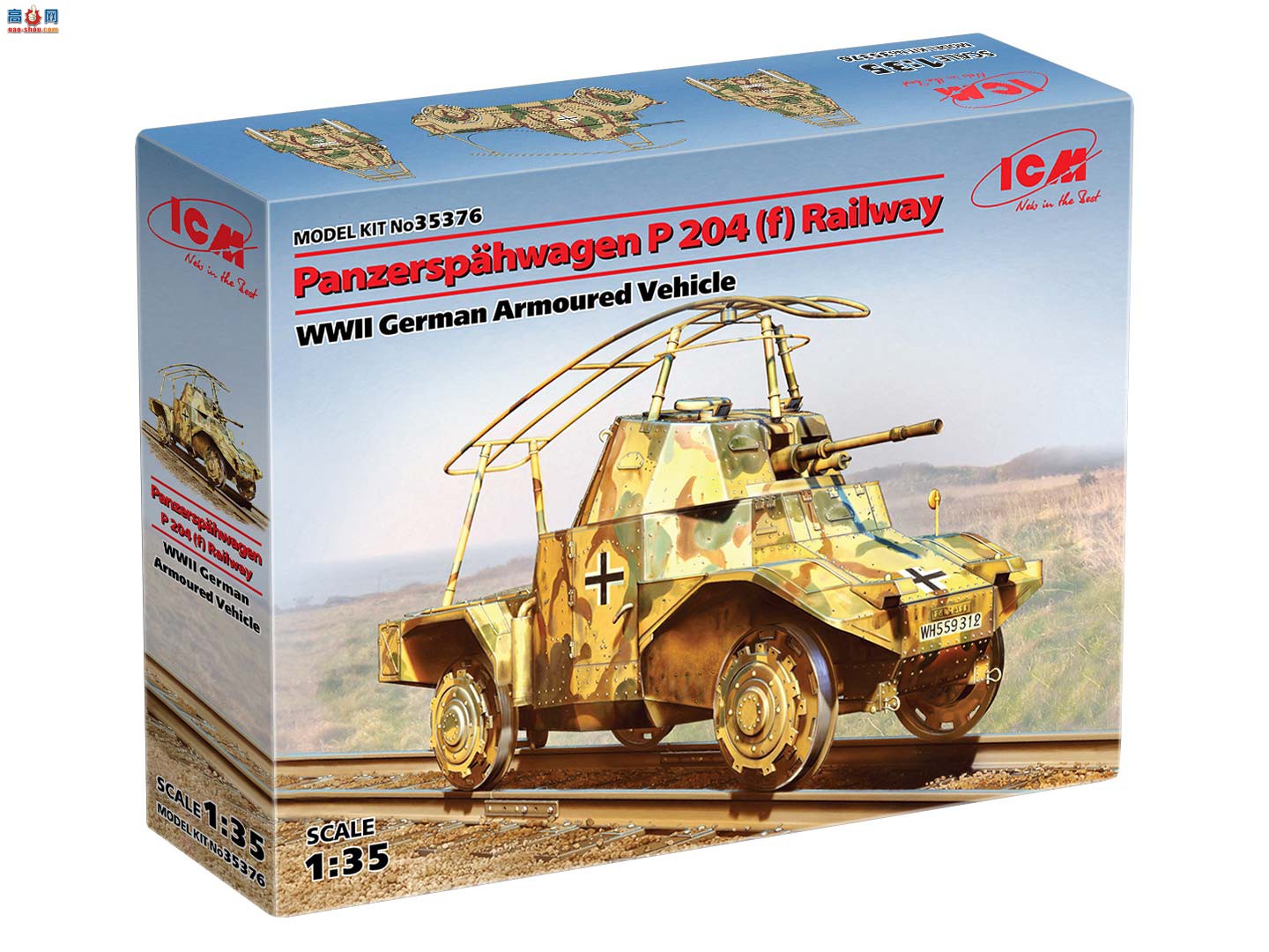 ICM װ׳ 35376 Panzersp&amp;#228;hwagenP 204(f)· ս¹װ׳