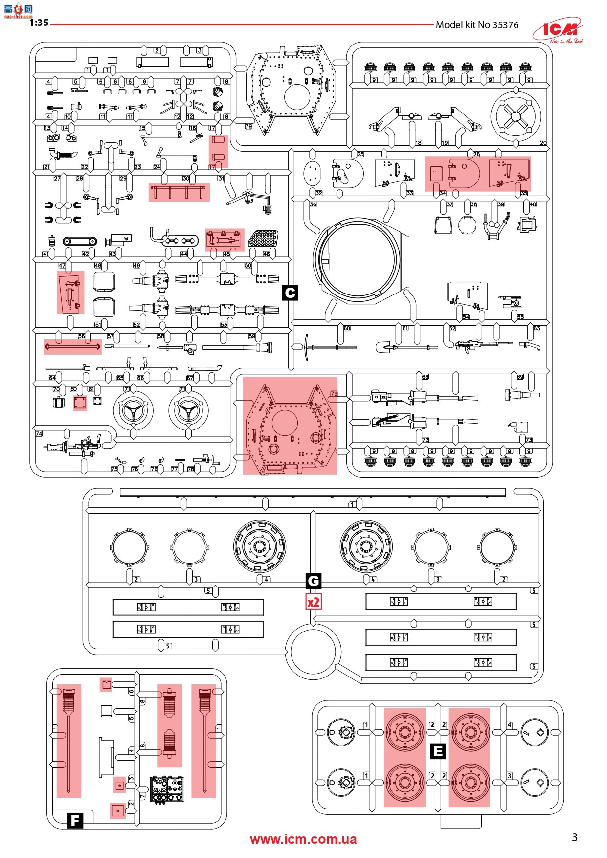 ICM װ׳ 35376 Panzersp&amp;#228;hwagenP 204(f)· ս¹װ׳