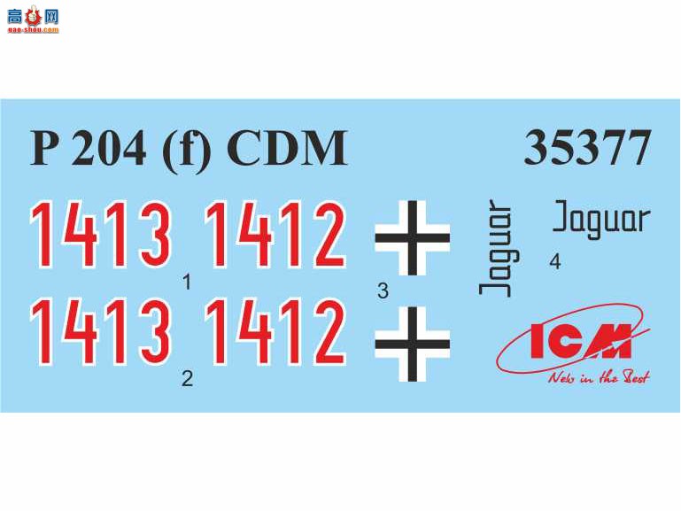 ICM װ׳ 35377 Panzersp&amp;#228;hwagenP 204(f)CDM ս¹װ׳