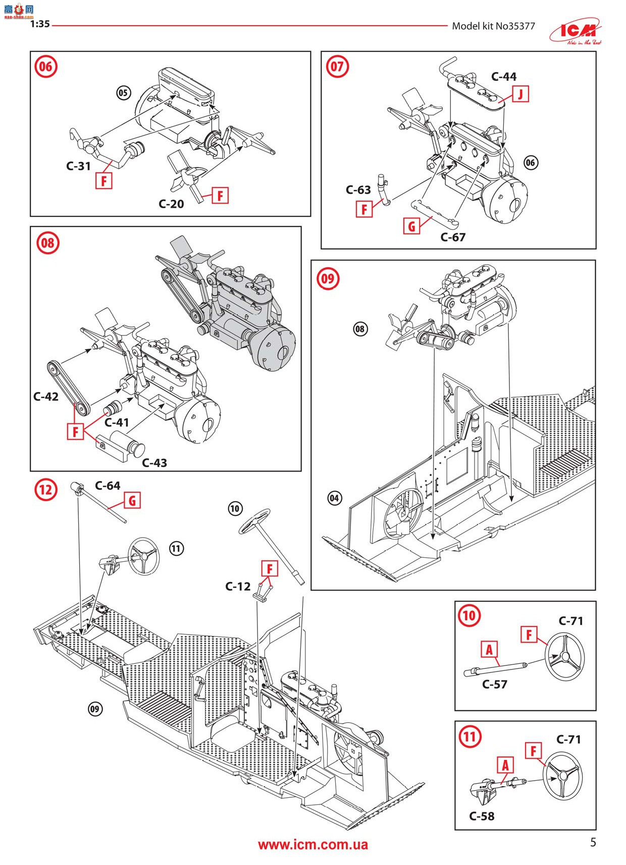 ICM װ׳ 35377 Panzersp&amp;#228;hwagenP 204(f)CDM ս¹װ׳