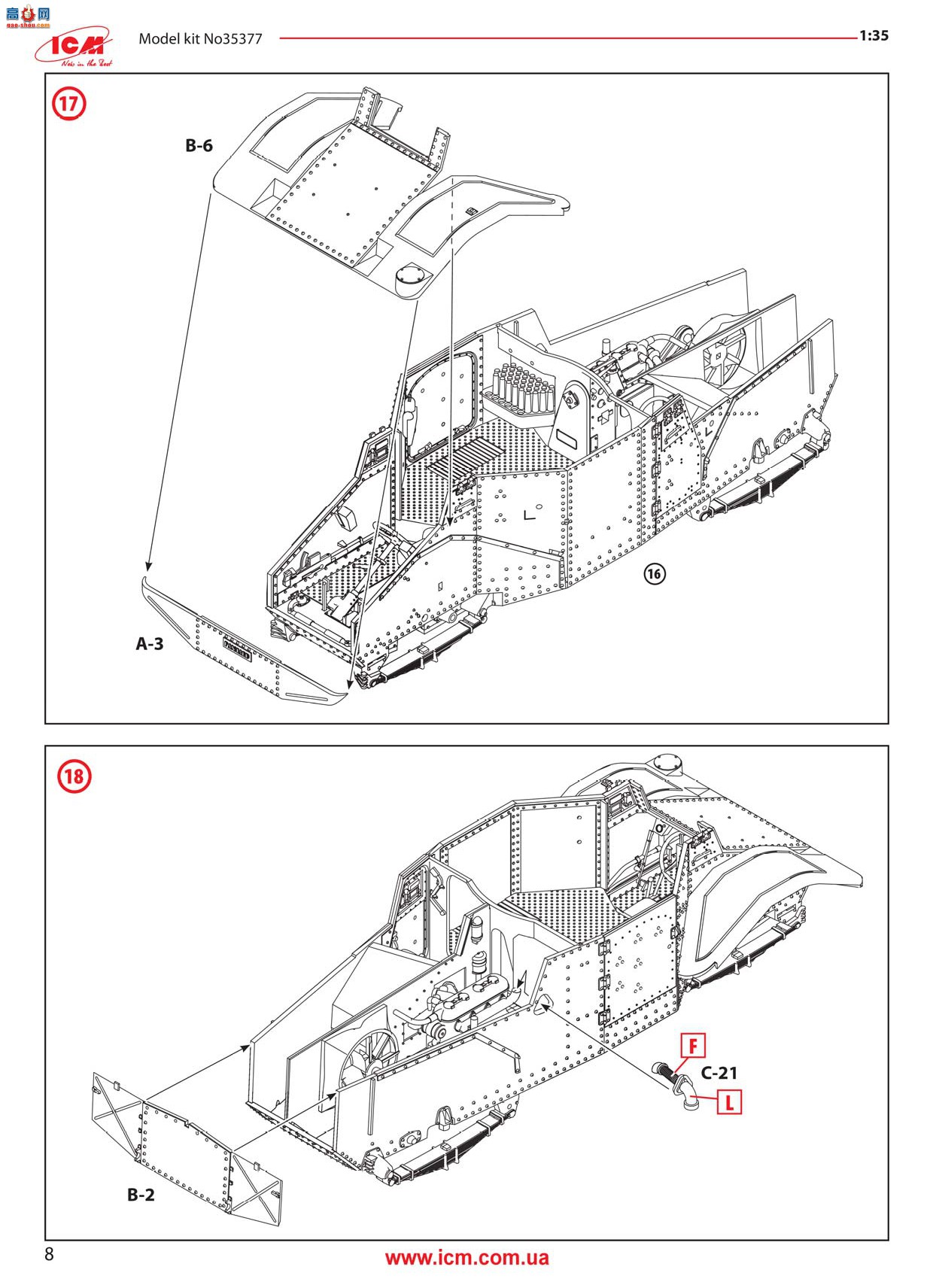 ICM װ׳ 35377 Panzersp&amp;#228;hwagenP 204(f)CDM ս¹װ׳