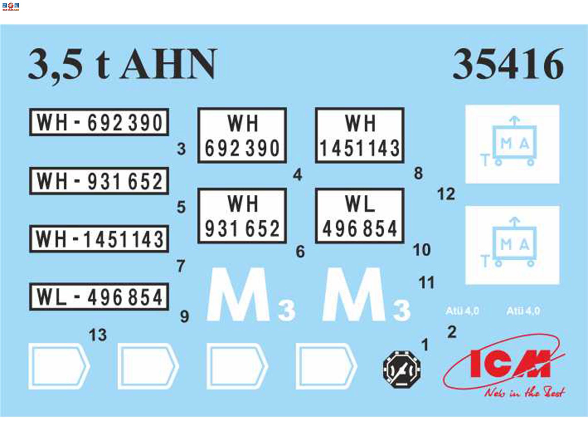 ICM  35416  3,5AHN ս¹½