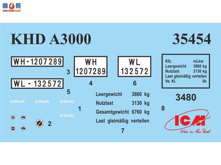 ICM  35454 KHD A3000 ս¹