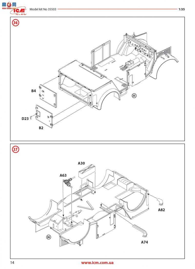 ICM  35503 sEPkw Kfz.70 ˫36