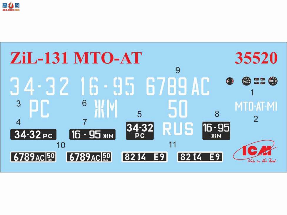 ICM  35520 ZiL-131 MTO-AT Ԯ