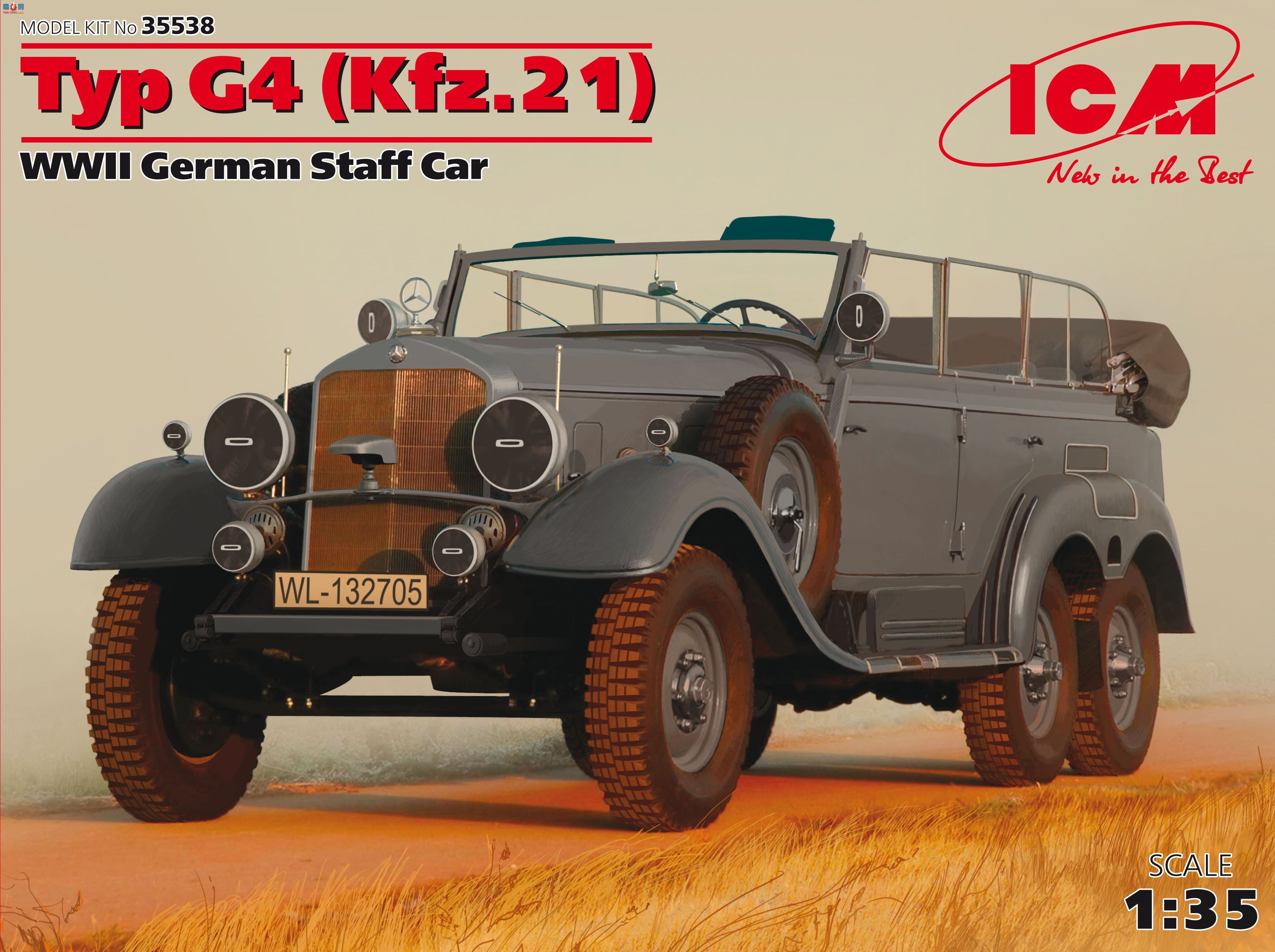 ICM  35538 ս¹ְԱTyp G4 (Kfz.21)