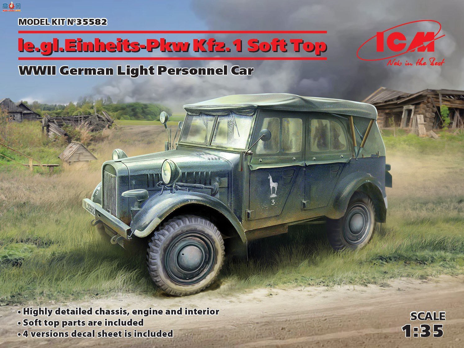 ICM  35582 le.gl.Einheitz-Pkw Kfz.1 ս¹Ա