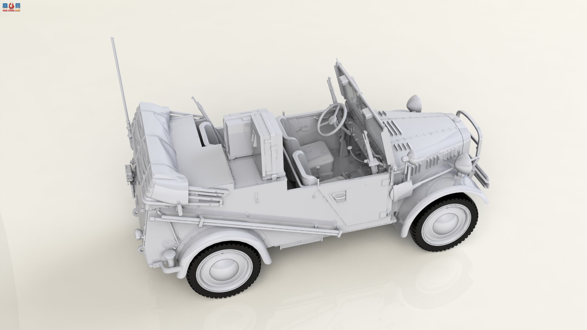 ICM  35583 le.gl.Einheitz-Pkw Kfz.2 ս¹ߵͨų