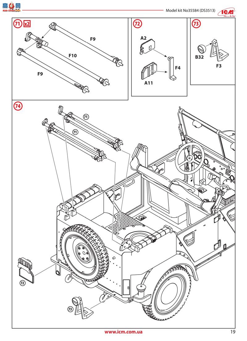 ICM  35584 ս¹ͷճ le.gl.Einheits-Pkw Kfz.4