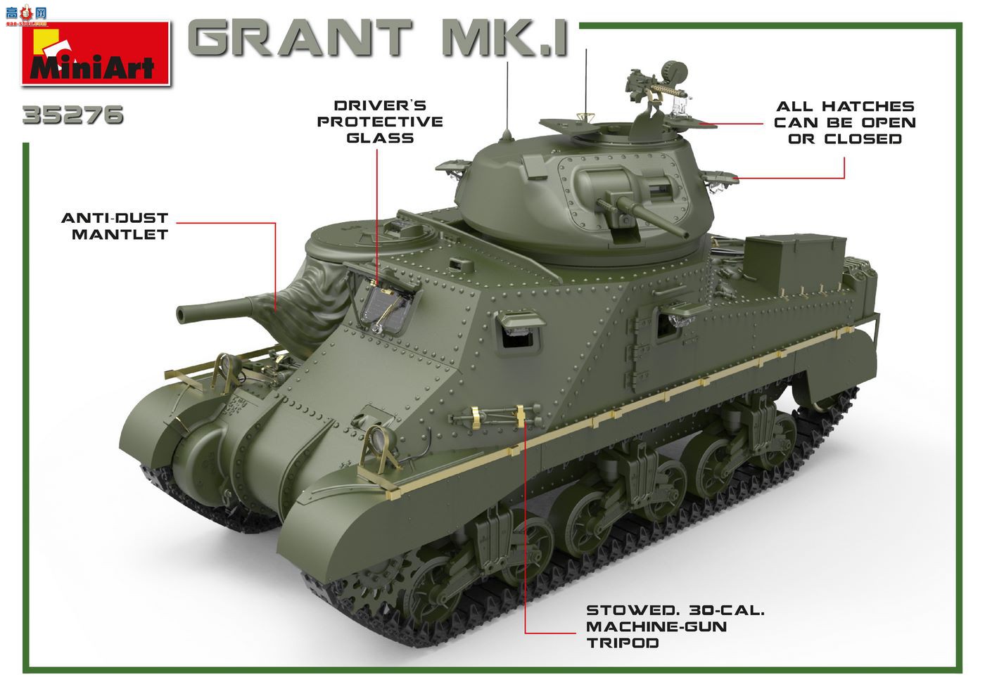 MiniArt ̹ 35276 Ӣ Mk.I ̹