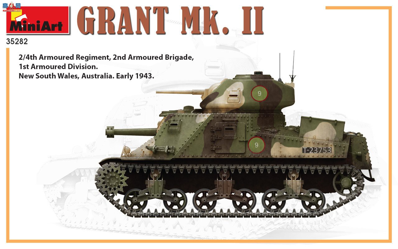 MiniArt ̹ 35282 Grant Mk. II ̹