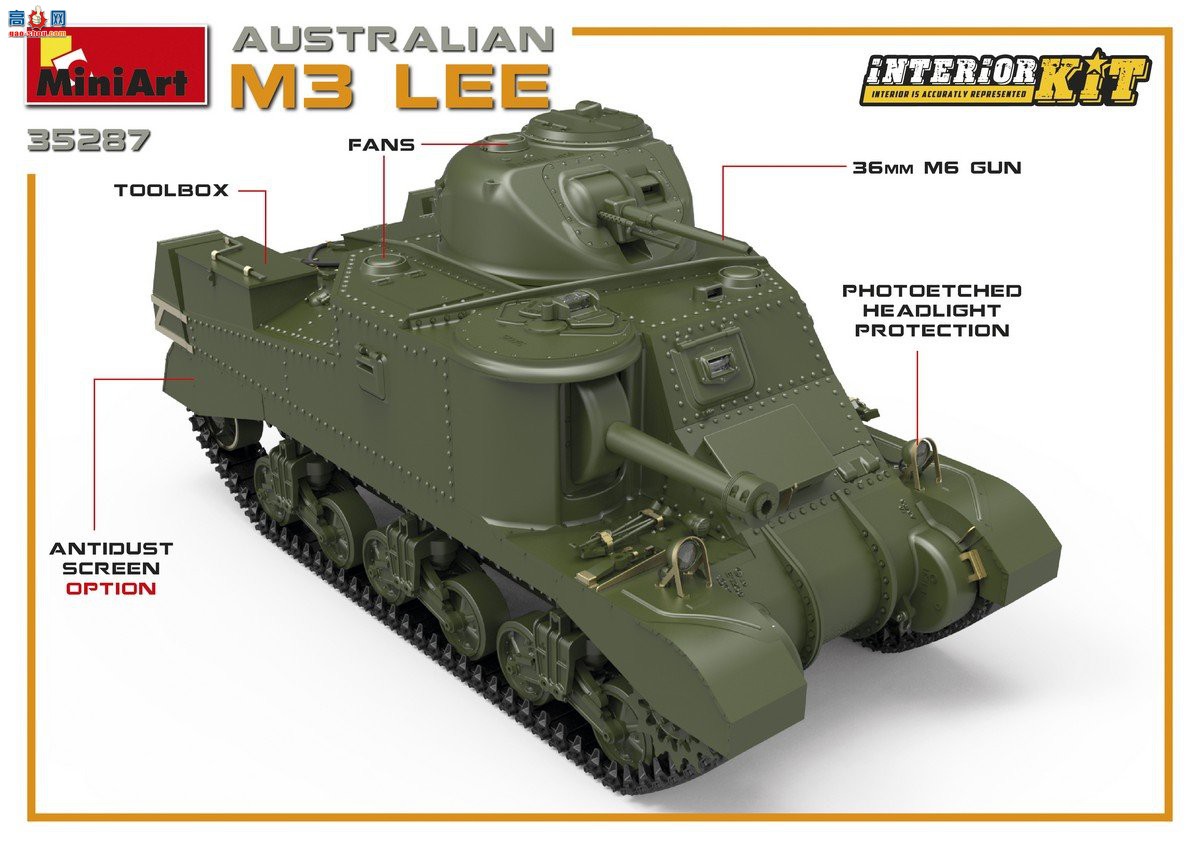 MiniArt ̹ 35287 ĴM3 Lee(ڹ̹