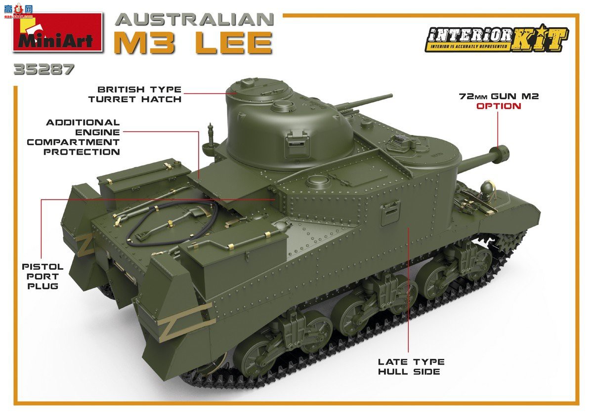 MiniArt ̹ 35287 ĴM3 Lee(ڹ̹