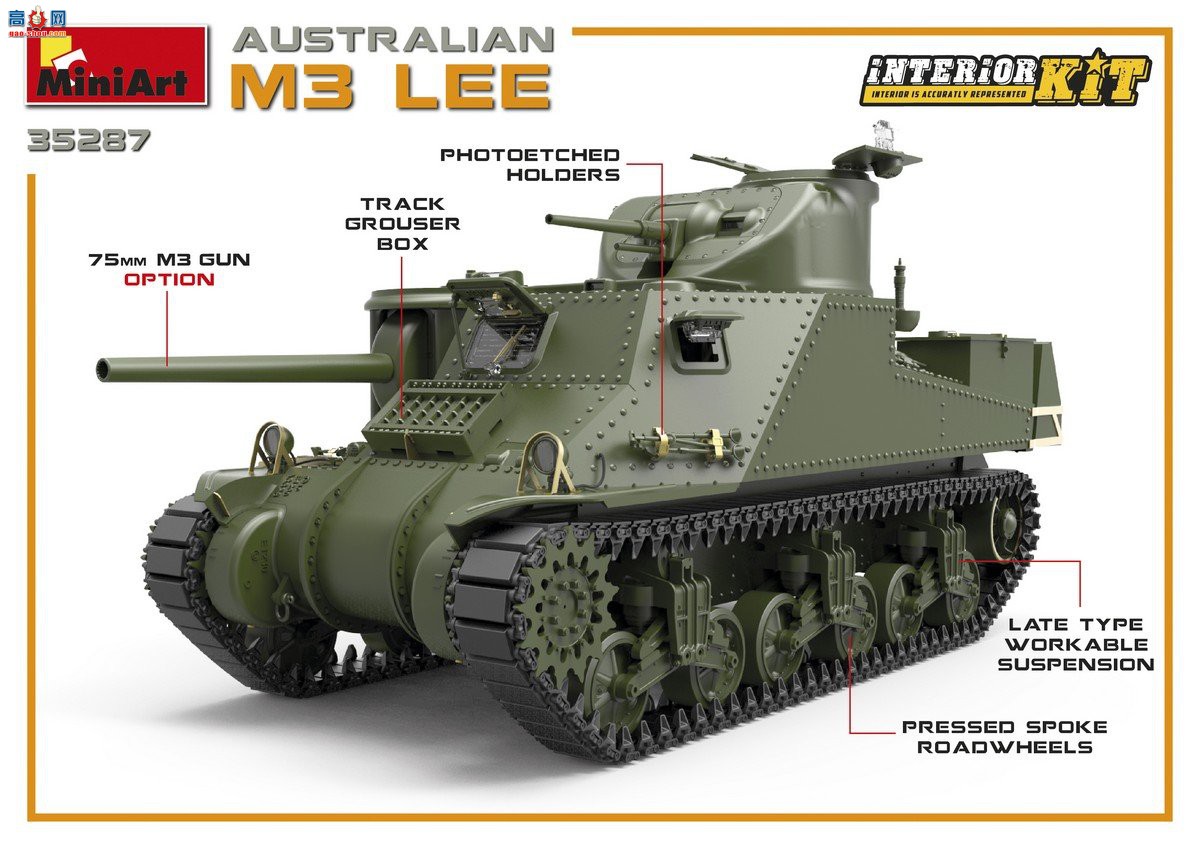MiniArt ̹ 35287 ĴM3 Lee(ڹ̹