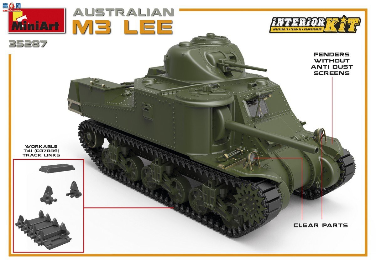 MiniArt ̹ 35287 ĴM3 Lee(ڹ̹