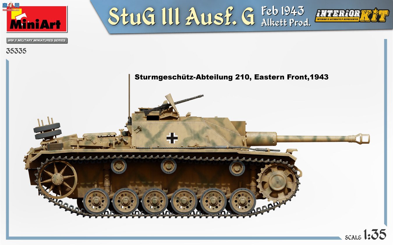 MiniArt ̹ 35335  StuG III Ausf. G ͻG19432 Alkett ...