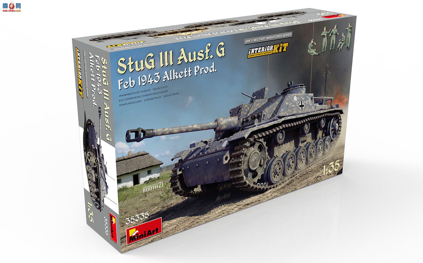 MiniArt ̹ 35335  StuG III Ausf. G ͻG19432 Alkett ...