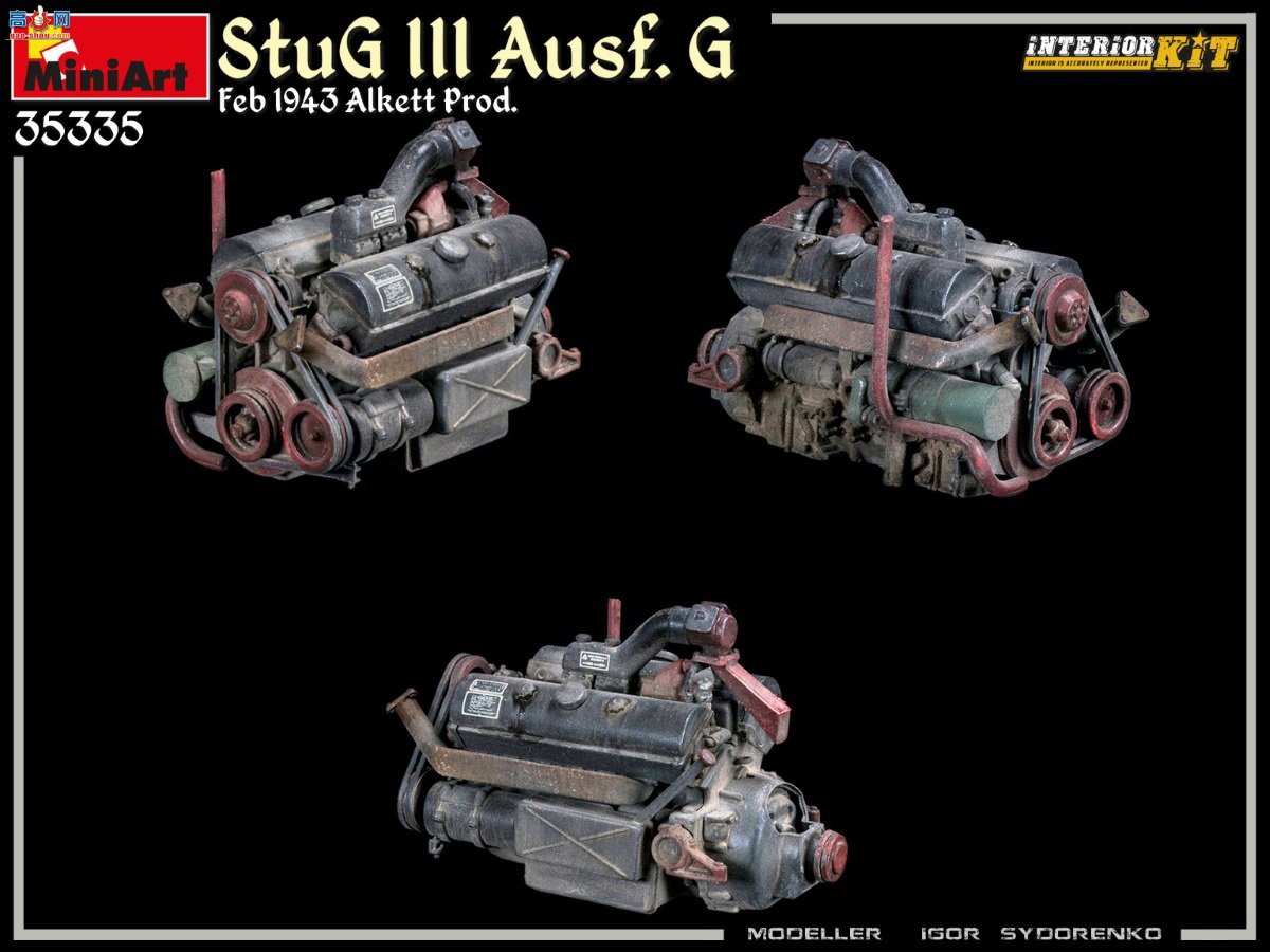 MiniArt ̹ 35335  StuG III Ausf. G ͻG19432 Alkett ...