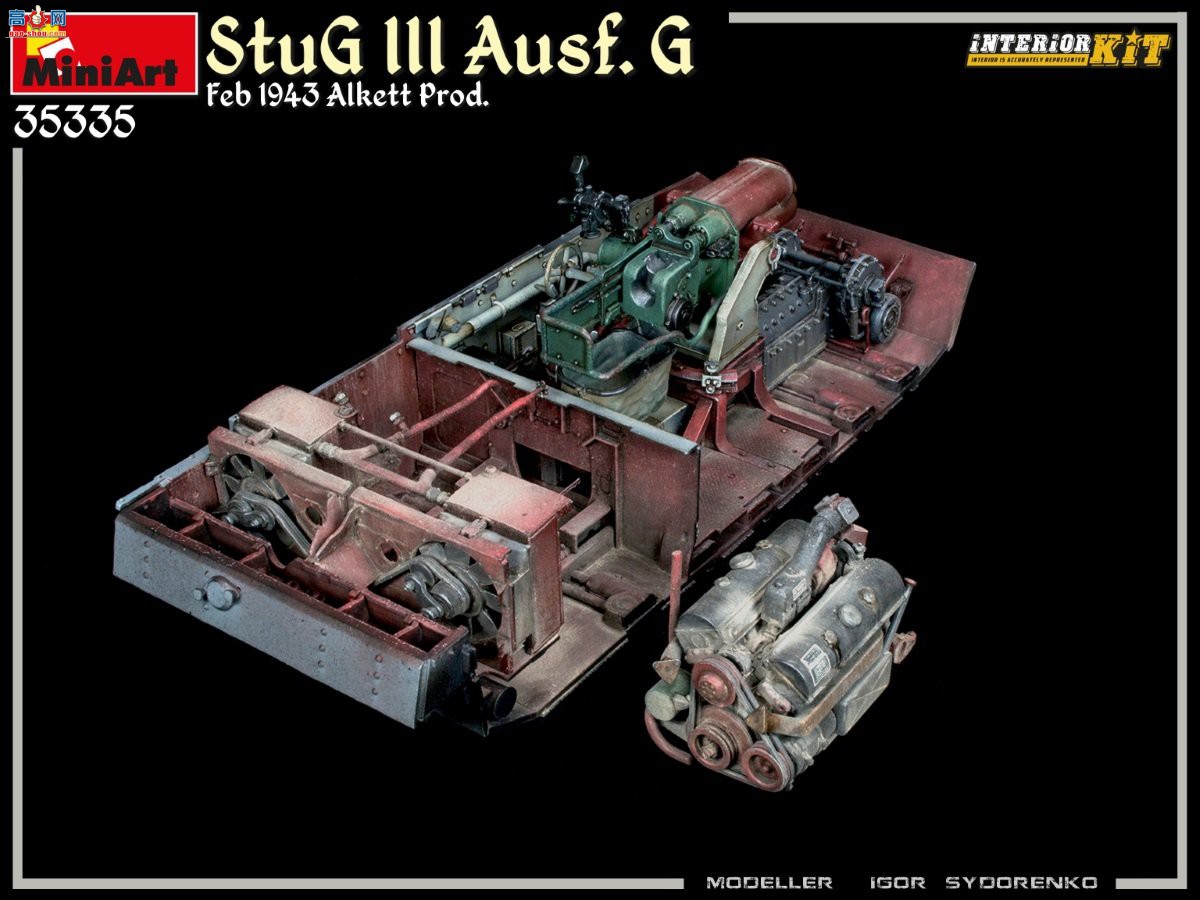 MiniArt ̹ 35335  StuG III Ausf. G ͻG19432 Alkett ...