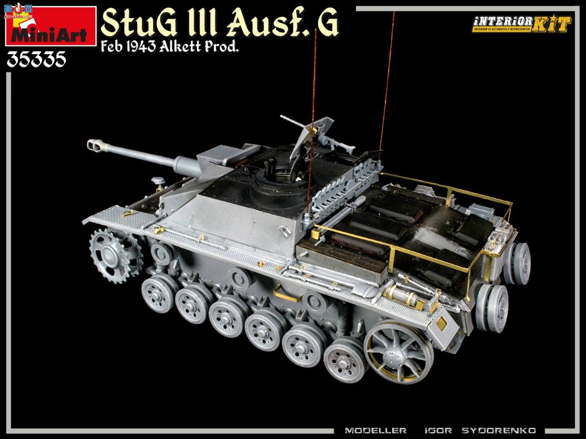 MiniArt ̹ 35335  StuG III Ausf. G ͻG19432 Alkett ...