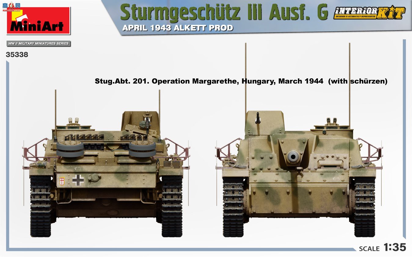 MiniArt ̹ 35338 ¹ͻ G 19434 Alkett Alkett Prod ڹ