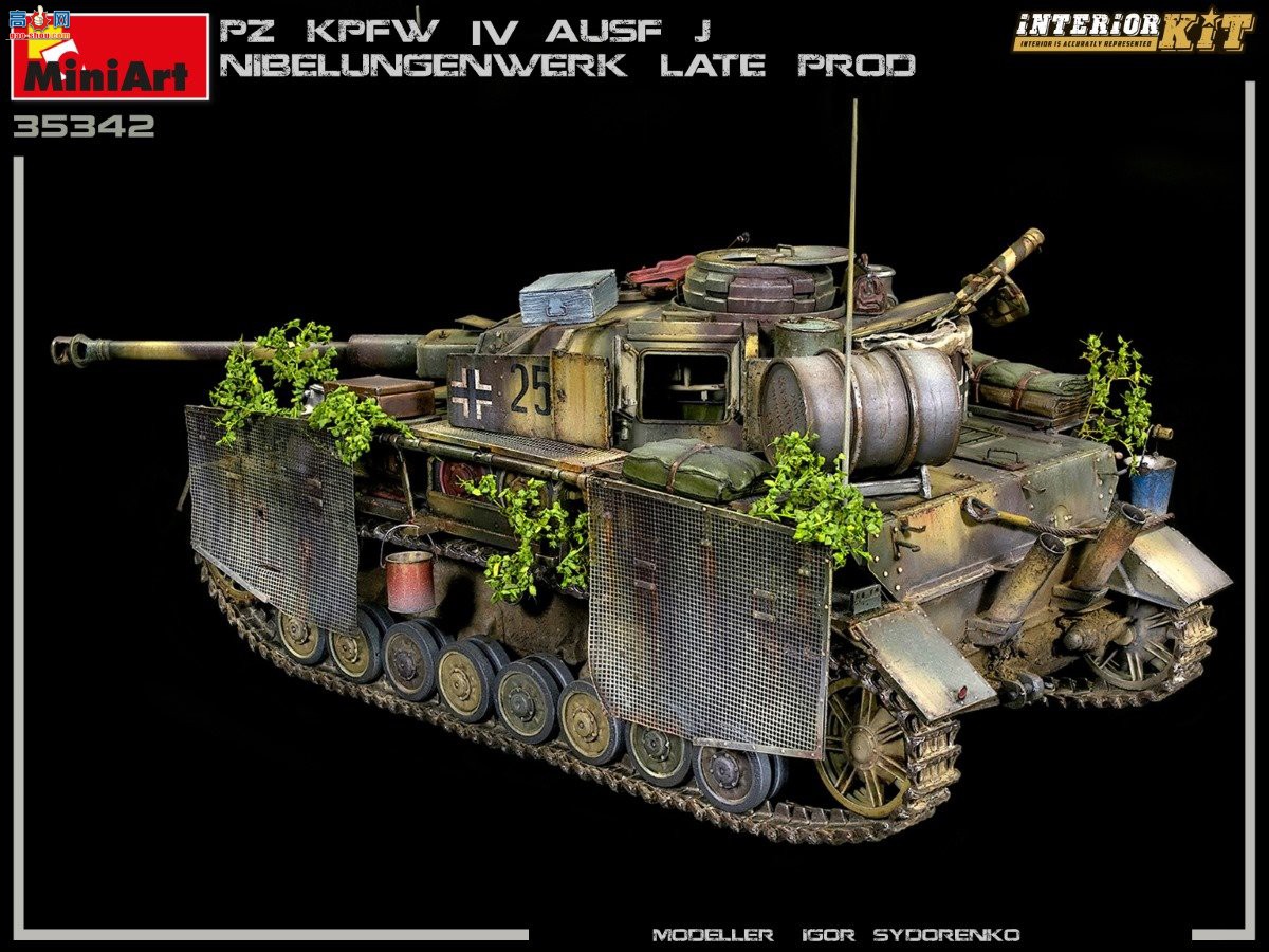 MiniArt ̹ 35342 ¹Pz.Kpfw.IV Ausf. J ĺսᲮ.1945.1...