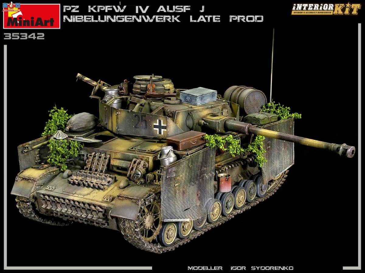 MiniArt ̹ 35342 ¹Pz.Kpfw.IV Ausf. J ĺսᲮ.1945.1...