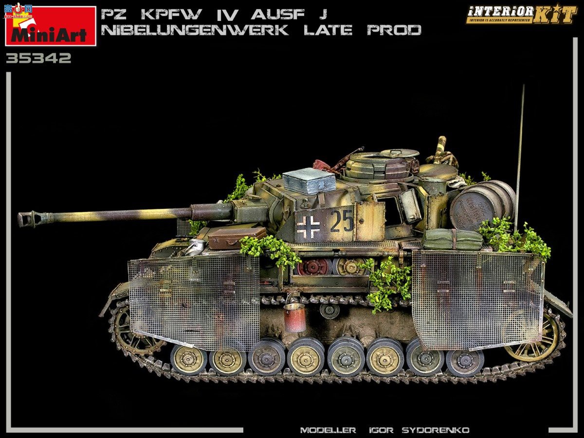 MiniArt ̹ 35342 ¹Pz.Kpfw.IV Ausf. J ĺսᲮ.1945.1...