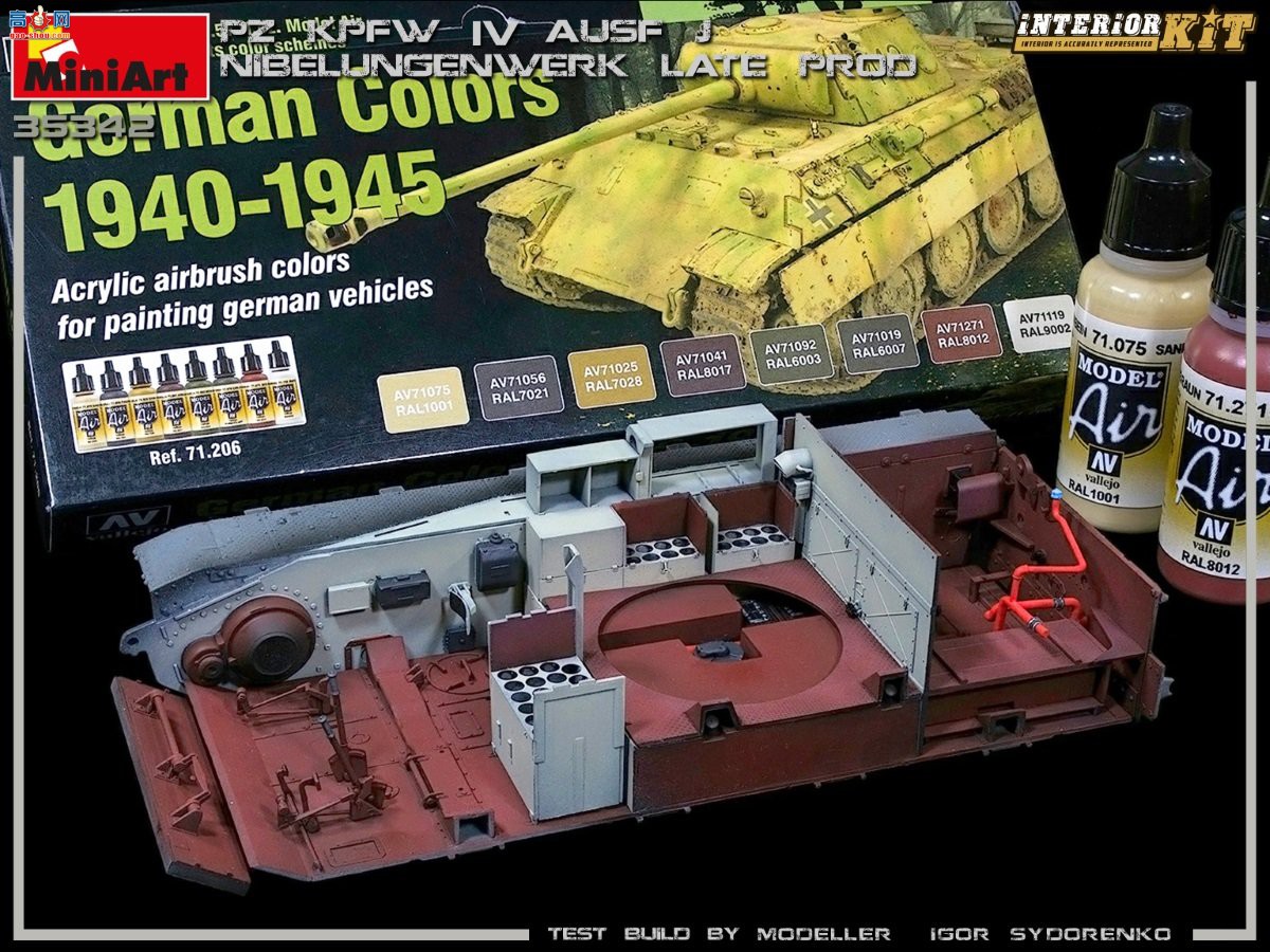 MiniArt ̹ 35342 ¹Pz.Kpfw.IV Ausf. J ĺսᲮ.1945.1...