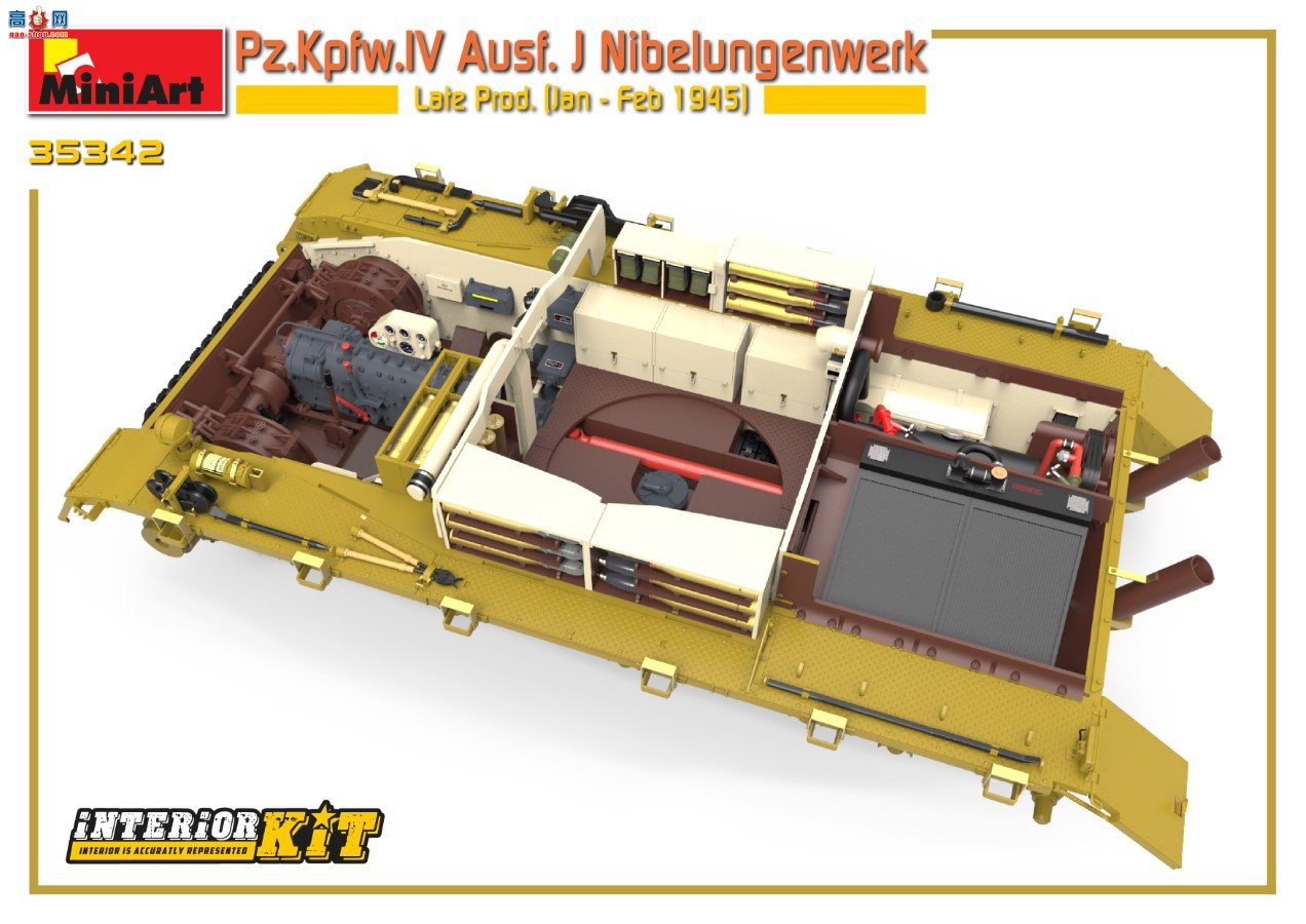 MiniArt ̹ 35342 ¹Pz.Kpfw.IV Ausf. J ĺսᲮ.1945.1...