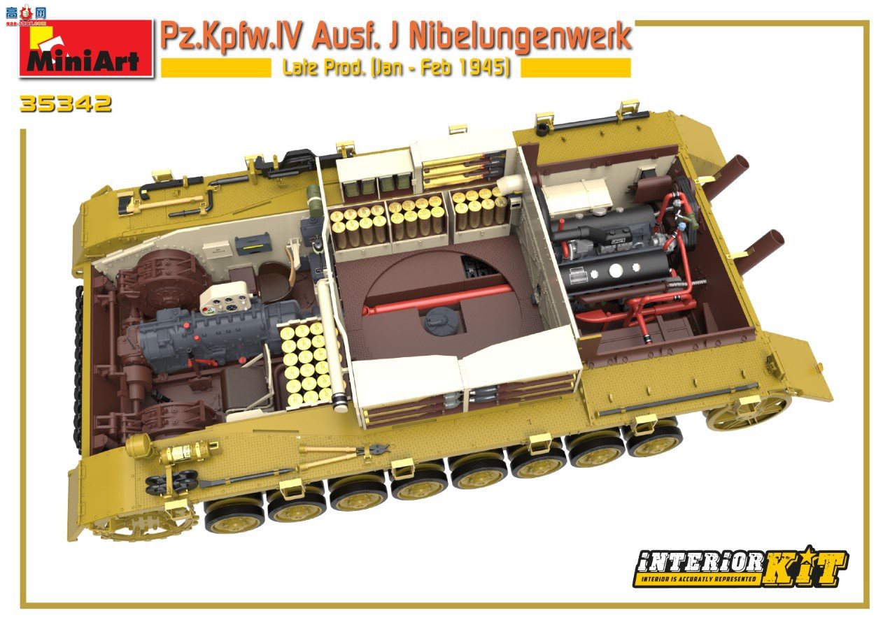 MiniArt ̹ 35342 ¹Pz.Kpfw.IV Ausf. J ĺսᲮ.1945.1...