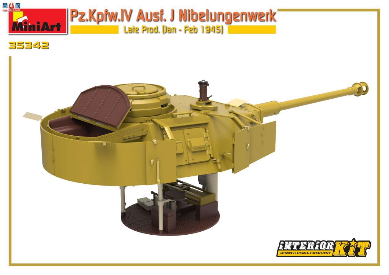 MiniArt ̹ 35342 ¹Pz.Kpfw.IV Ausf. J ĺսᲮ.1945.1...