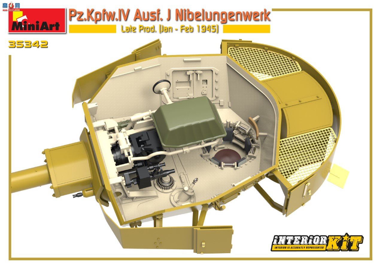 MiniArt ̹ 35342 ¹Pz.Kpfw.IV Ausf. J ĺսᲮ.1945.1...